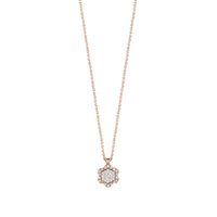 Collana Bliss Donna in Oro rosa Diamante 0.08 Ct 20095675 - 20095675